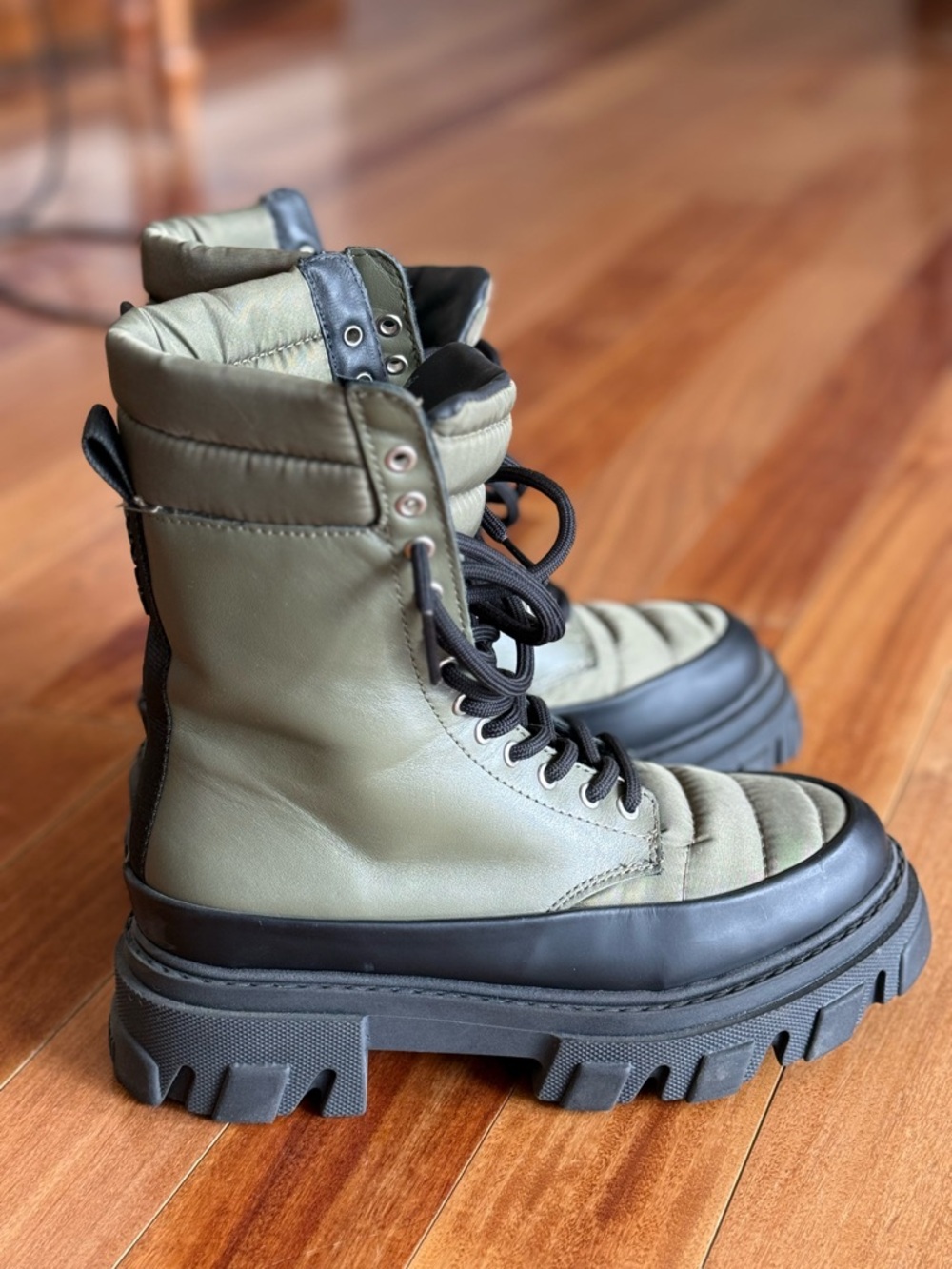 Ganni Combat Boots